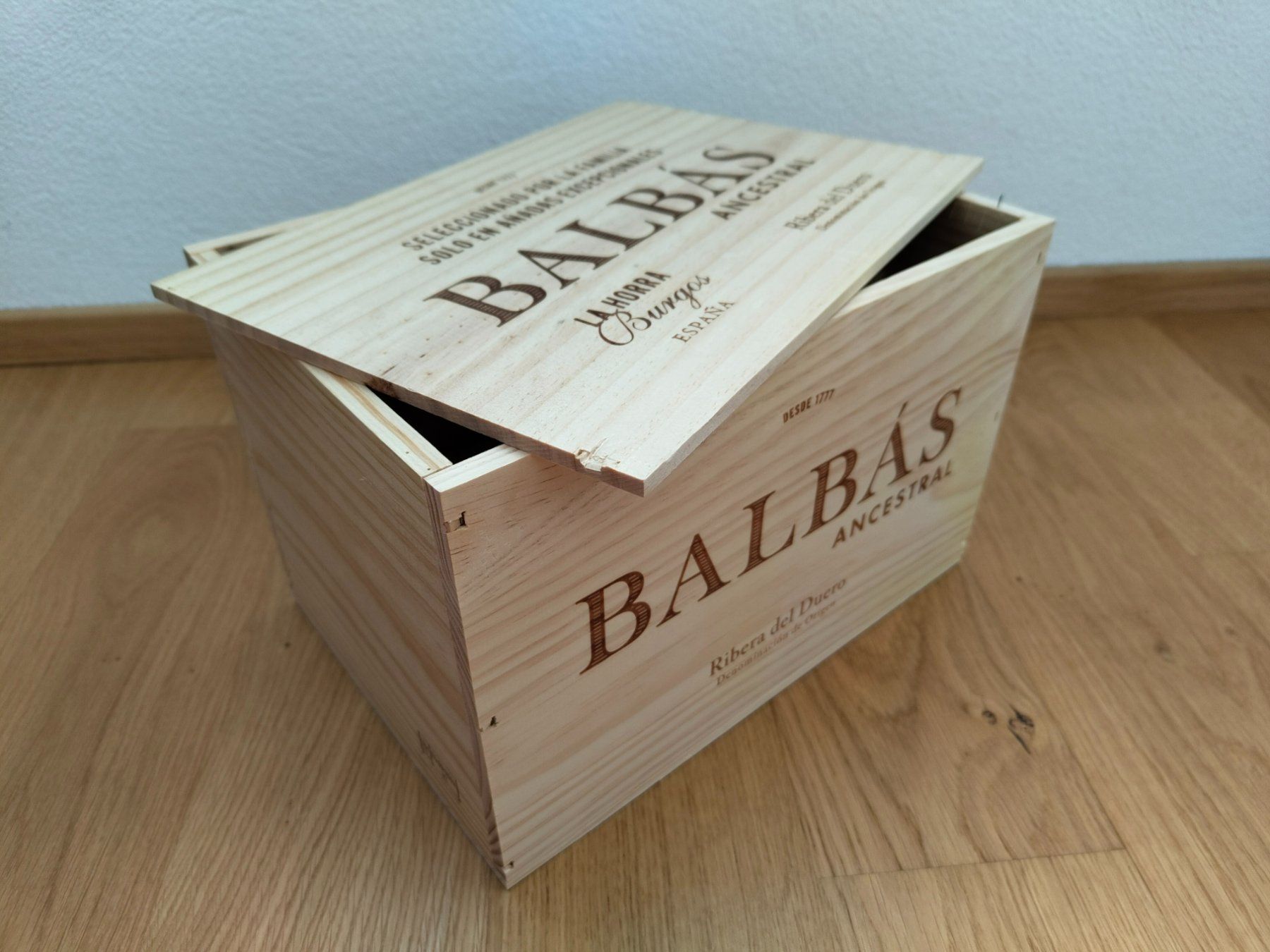 Sonstiges: Weinkiste Balbas Ancestral Ribera del Duero – Neu (gemäss Beschreibung) aus Schwyz von Balmer92