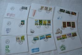 FL 1989 Neuausgaben 9 FDC