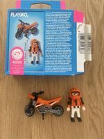 Playmobil Motocross Bike mit Fahrer, guter Zustand