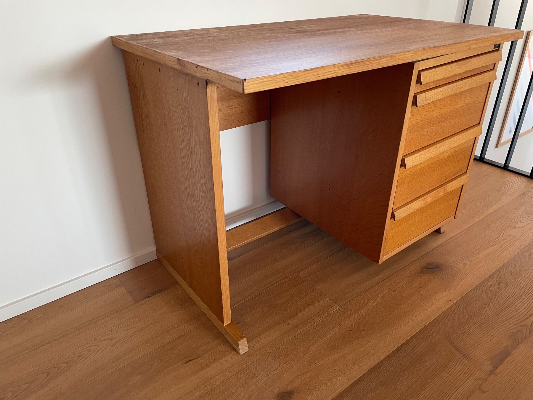 Scrivanie: Bureau vintage en bois – Usato da Font venduto da sballif 1