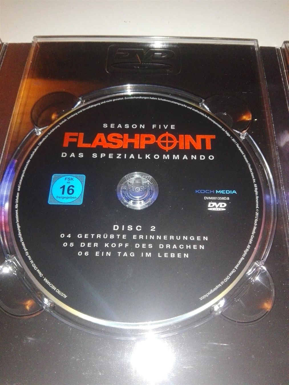 Tutti i DVDs: Flashpoint - Das Spezialkommando  (5.Staffel) – Usato da St.Galllen venduto da elkaphone 2