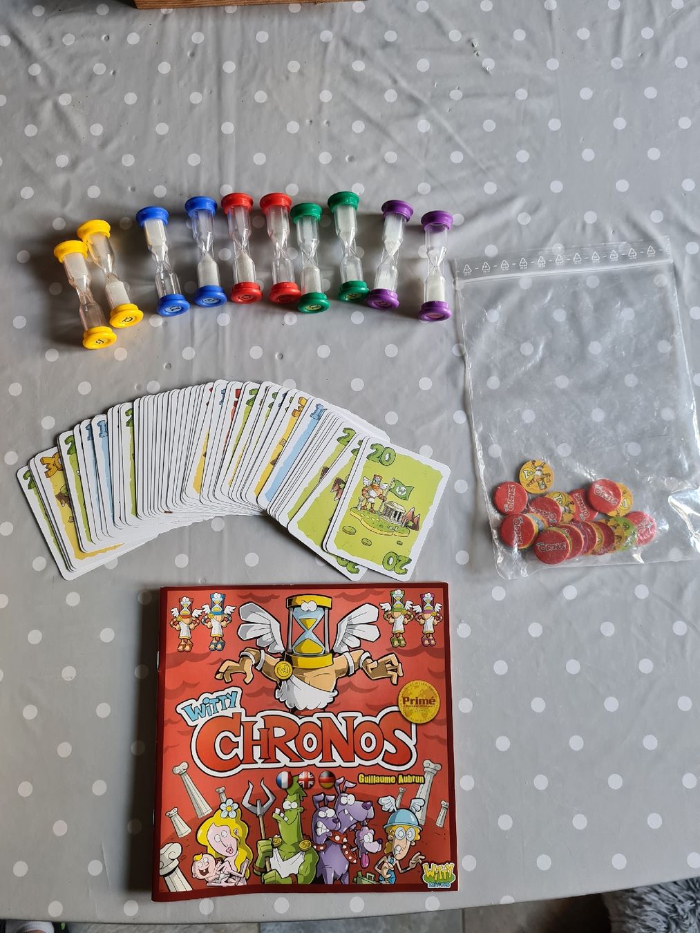 Jeux: jeu witty chronos – D'occasion à Mayens-De-Chamoson par arvine29 2