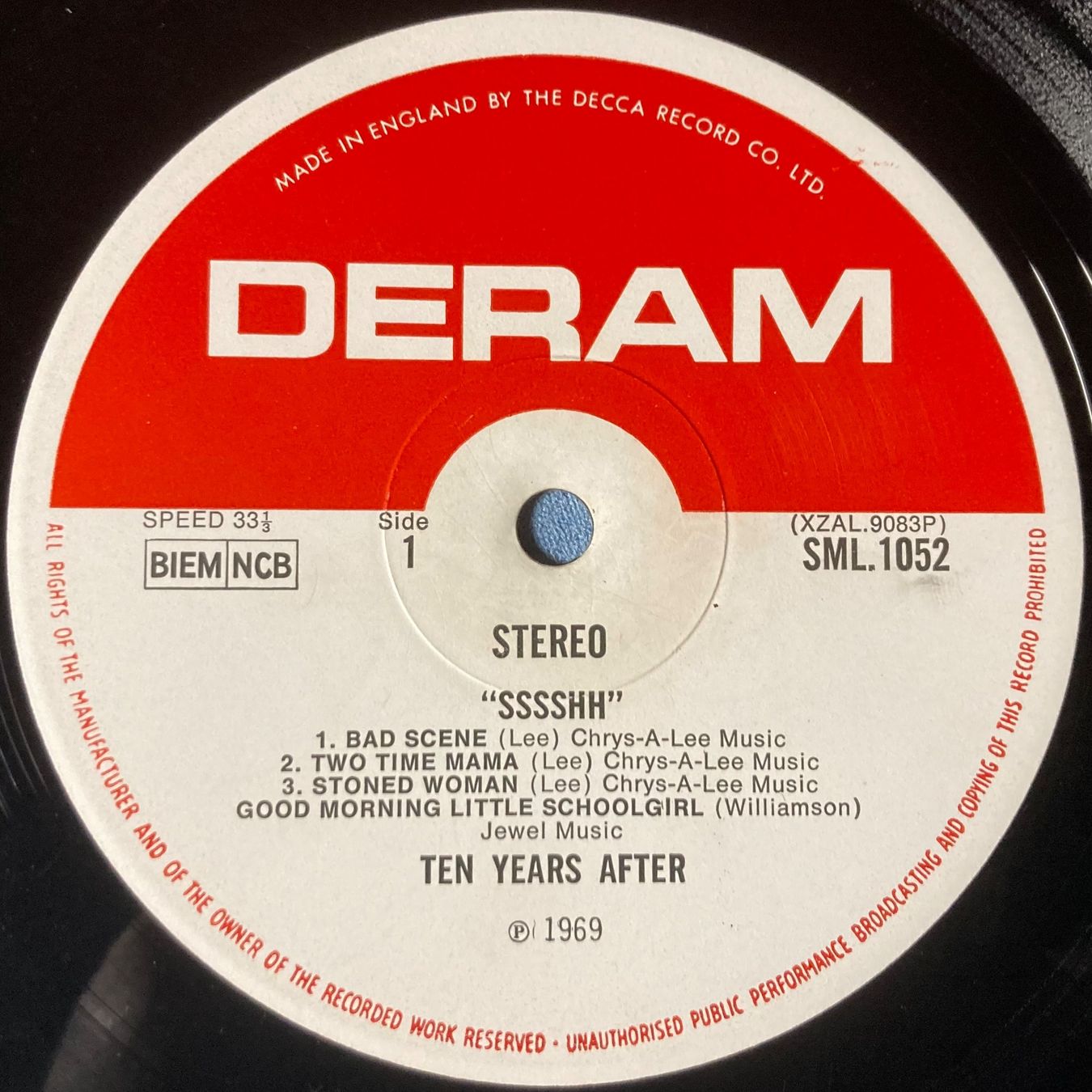 Vinyles: TEN YEARS AFTER - SSSSH. – D'occasion à Poliez-Pittet par Newtown-Records 2