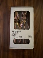 FÖRNUFT Besteck 24-tlg., roségoldfarben