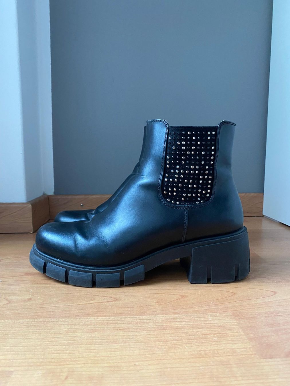 Graceland Scarpe da donna: Stiefeletten schwarz mit Glitzer – Usato da Zürich venduto da Anna.Shines 2