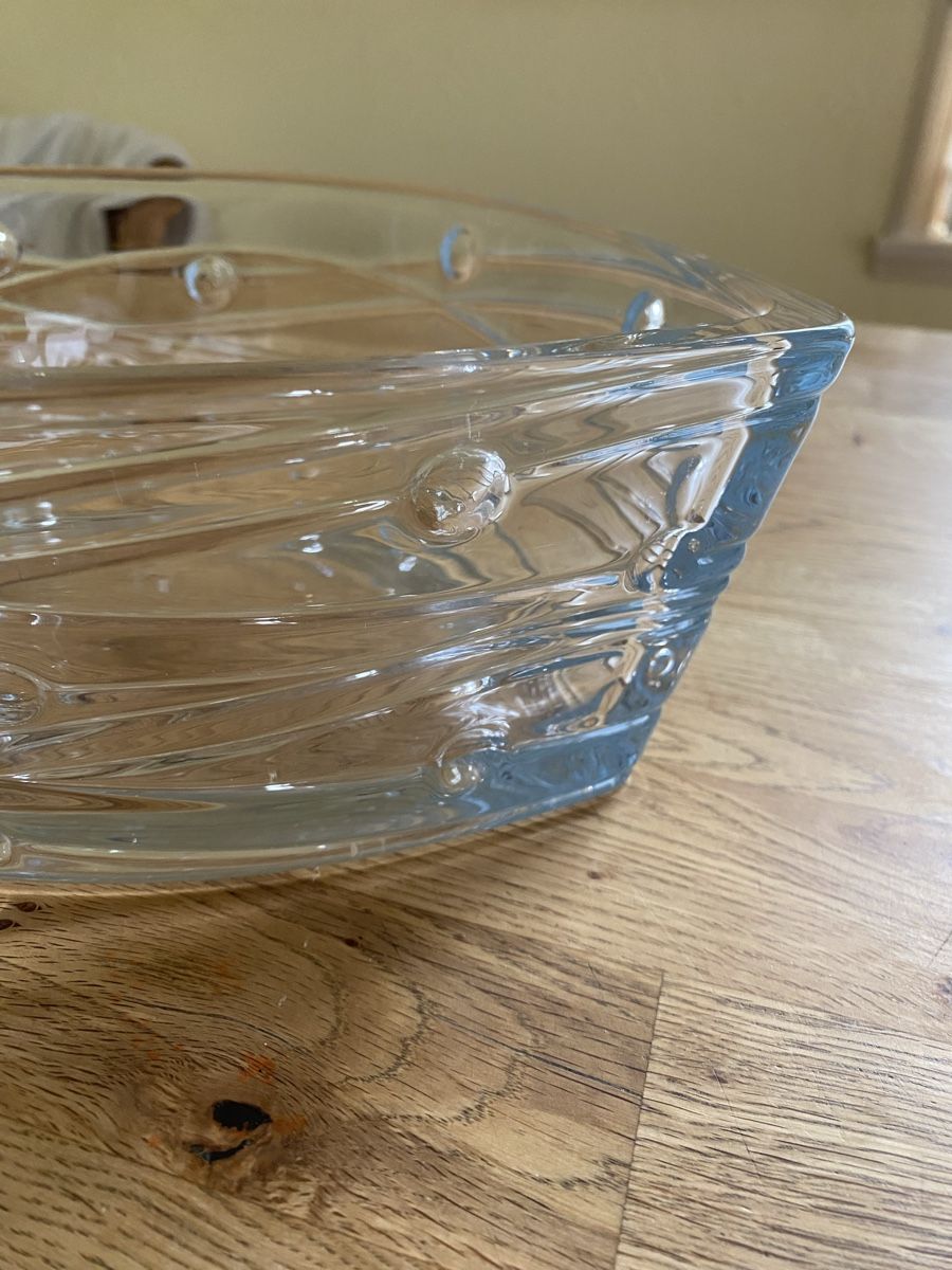 Ciotole: Schöne Glas Schale Bohemia – Usato da Flawil venduto da Naphtali 3