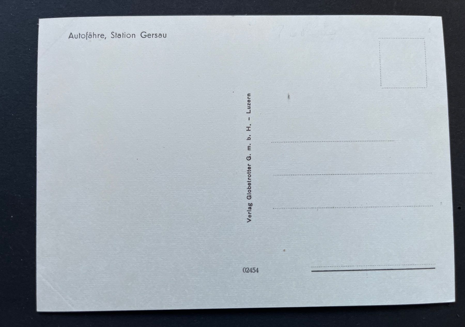 Cartoline postali: Autofähre, Station Gersau, Oldtimer Autos – Usato da Ostermundigen venduto da DaxKarten-75 1