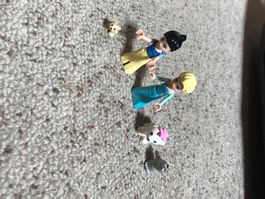 Lego Princess Figuren mit Lego Tieren