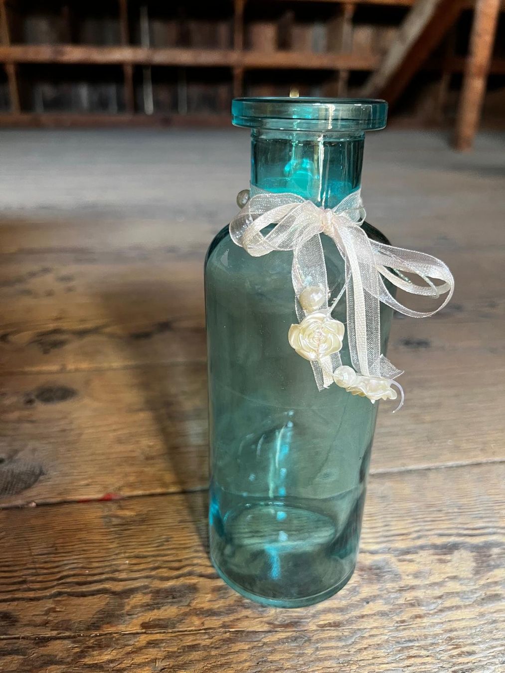 Tutte le decorazioni: 7 Blaue Glasvasen – Usato da Büsserach venduto da 11naomi 2