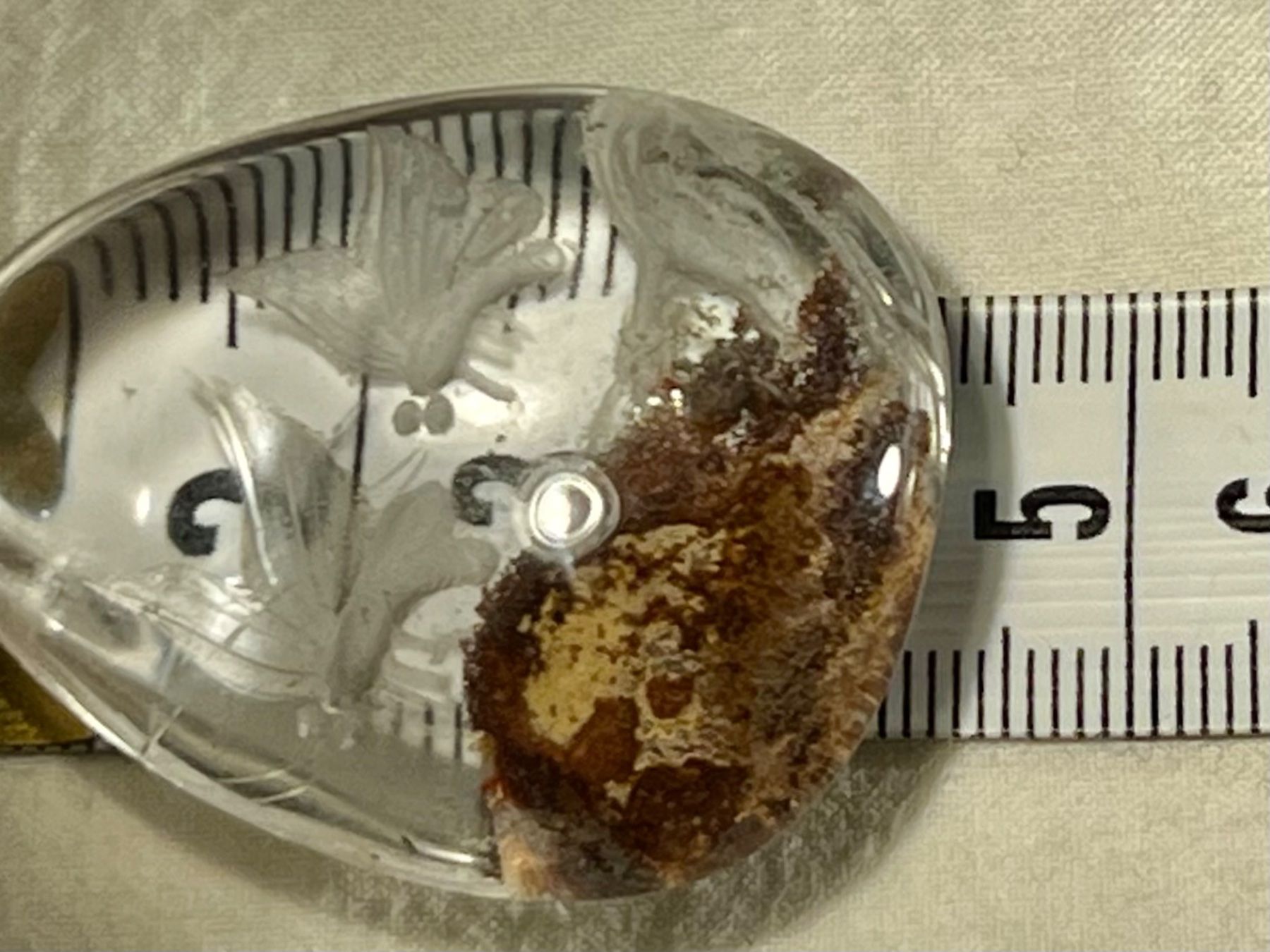 Ciondoli: Pendentif cristal de roche sculpté de papillons – Usato da Genève venduto da DELIRBEADS 8