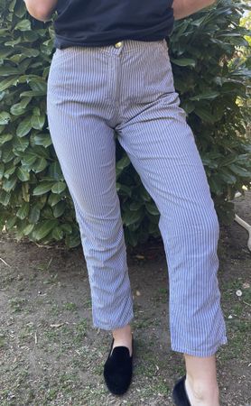 Dismero Chic Pantaloni a righe,tg30.👌feste👌vacanze