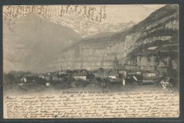 Carte P de 1902 ( St. Maurice et la Dent du Midi )