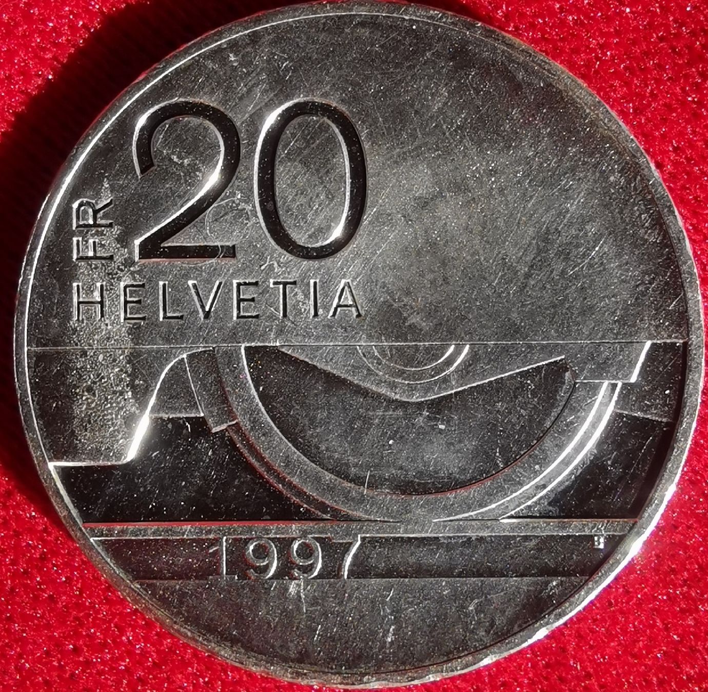 Tutti le monete: 150 Jahre Eisenbahn 1847 - 1997 Silber – Usato da Küssnacht am Rigi venduto da Gold_und_mehr 1