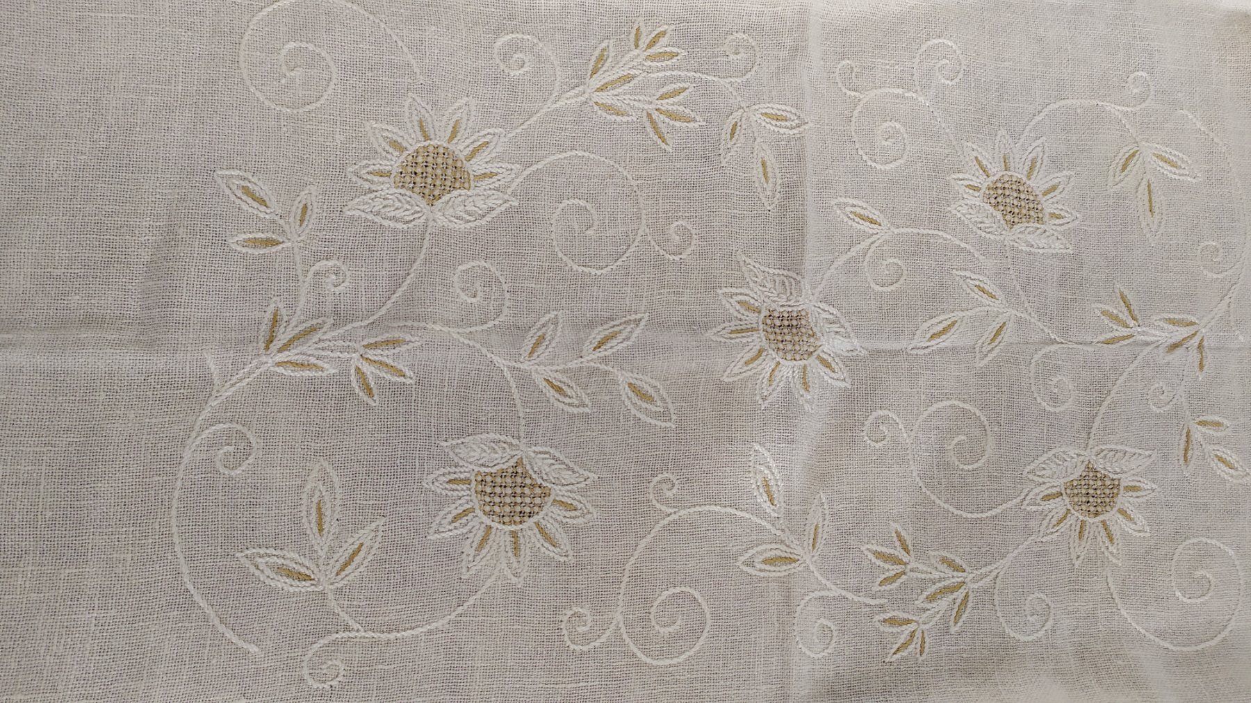 Altra biancheria da tavola: Nappe brodée, handmade – Nuovo (secondo la descrizione) da Chezard St-Martin venduto da Loucail 5