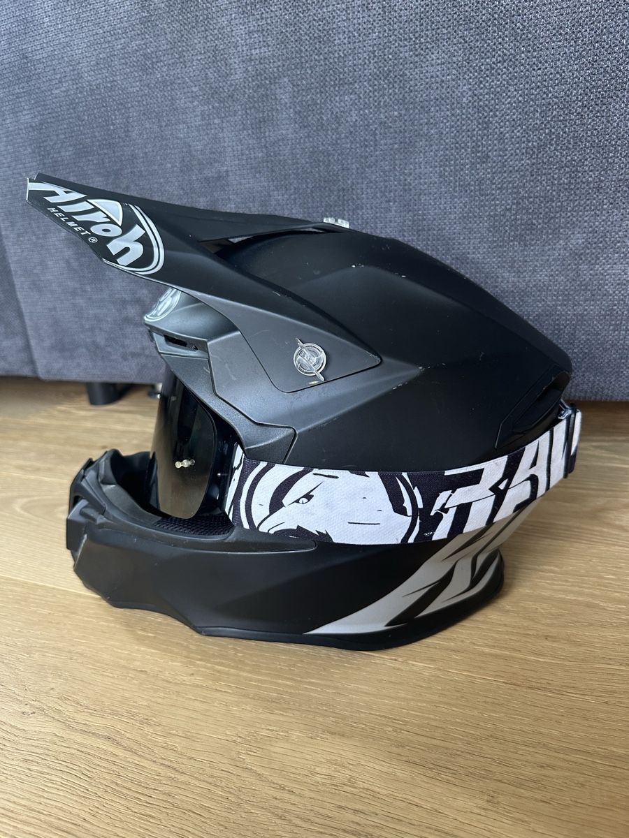 Airoh Helme & Visiere: Crosshelm Airoh mit Brille – Gebraucht aus Flumenthal von pandaa1 1