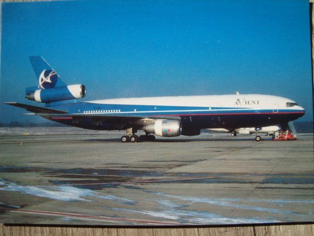 Cartoline postali: Avient DC-10-30CF Z-ARL – Nuovo e nell'imballaggio originale da Thun venduto da Abigboss