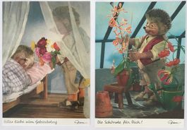 Mecki Karten - Set mit 10 Karten (Set 01)