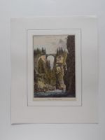 Die Brücke bei Solis koloriert