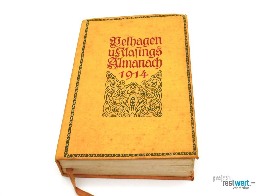 Libri: VELHAGEN & KLASING Almanach 1914 – Usato da Winterthur venduto da Restwert_Winterthur