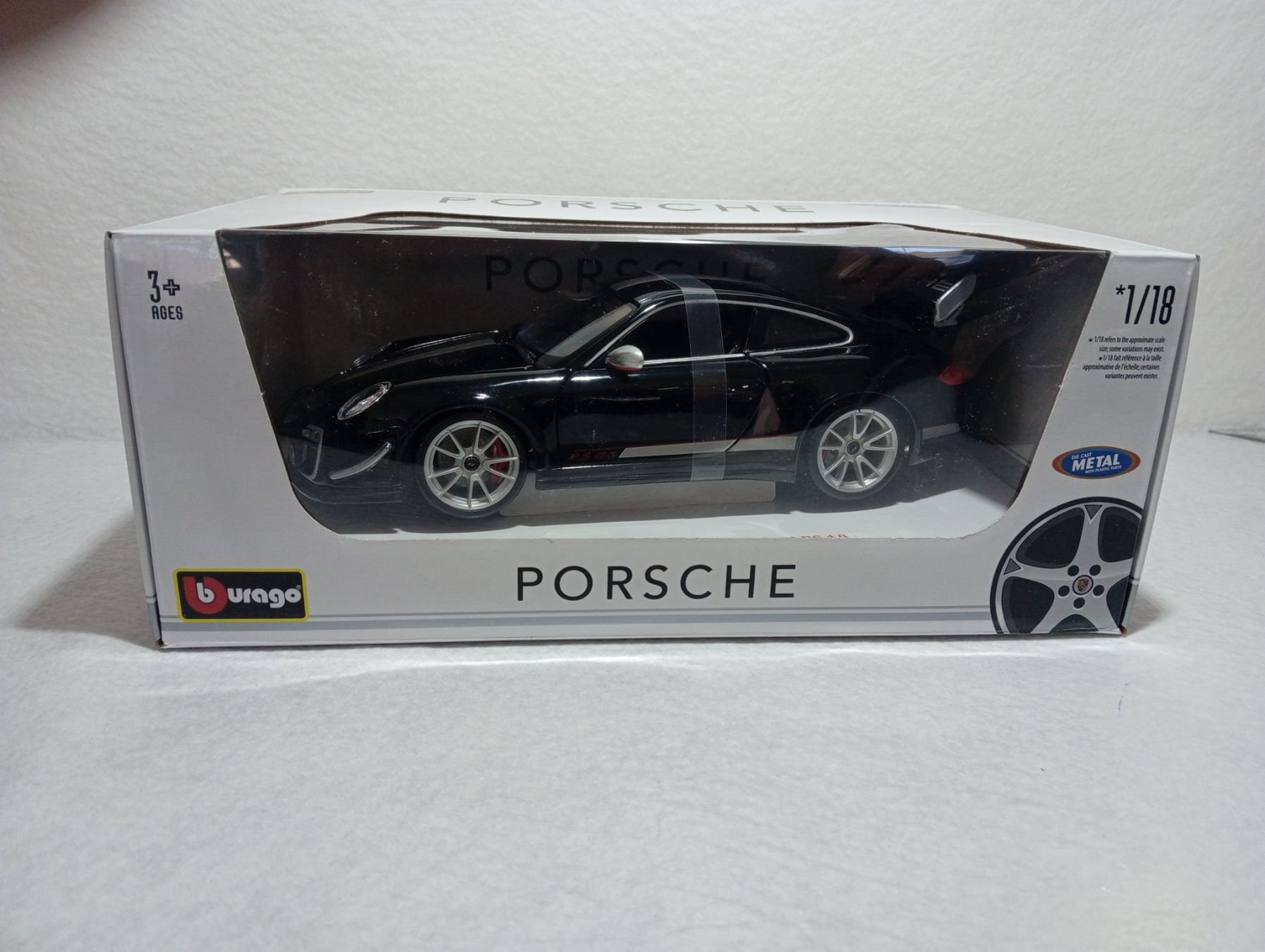 Bburago Modellini d'auto: Porsche 911 GT3 RS – Nuovo e nell'imballaggio originale da Huttwil venduto da Secondtrain