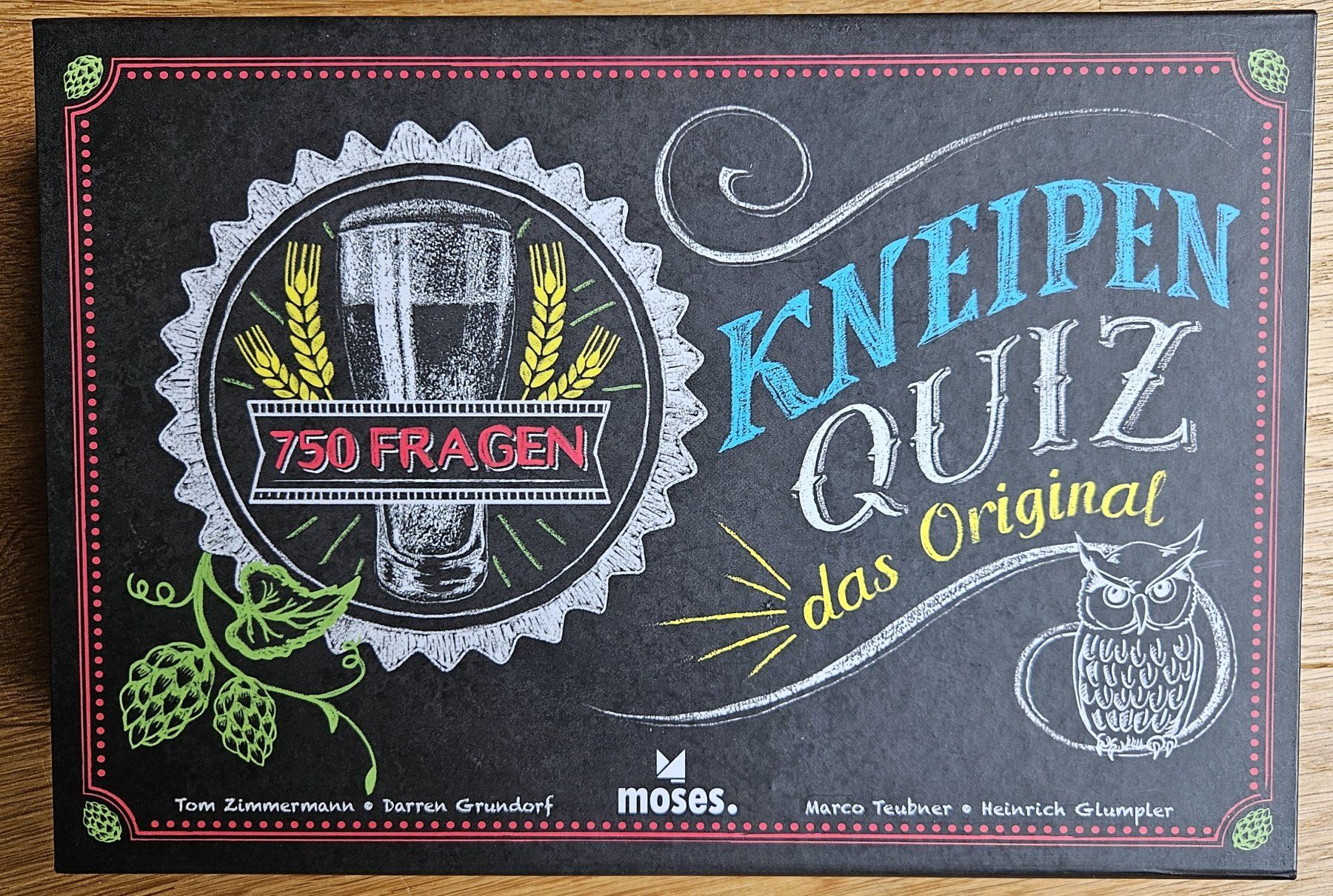 Spiele: Quizspiel Kneipenquiz - das Original – Gebraucht aus Schaffhausen von asyouwestley