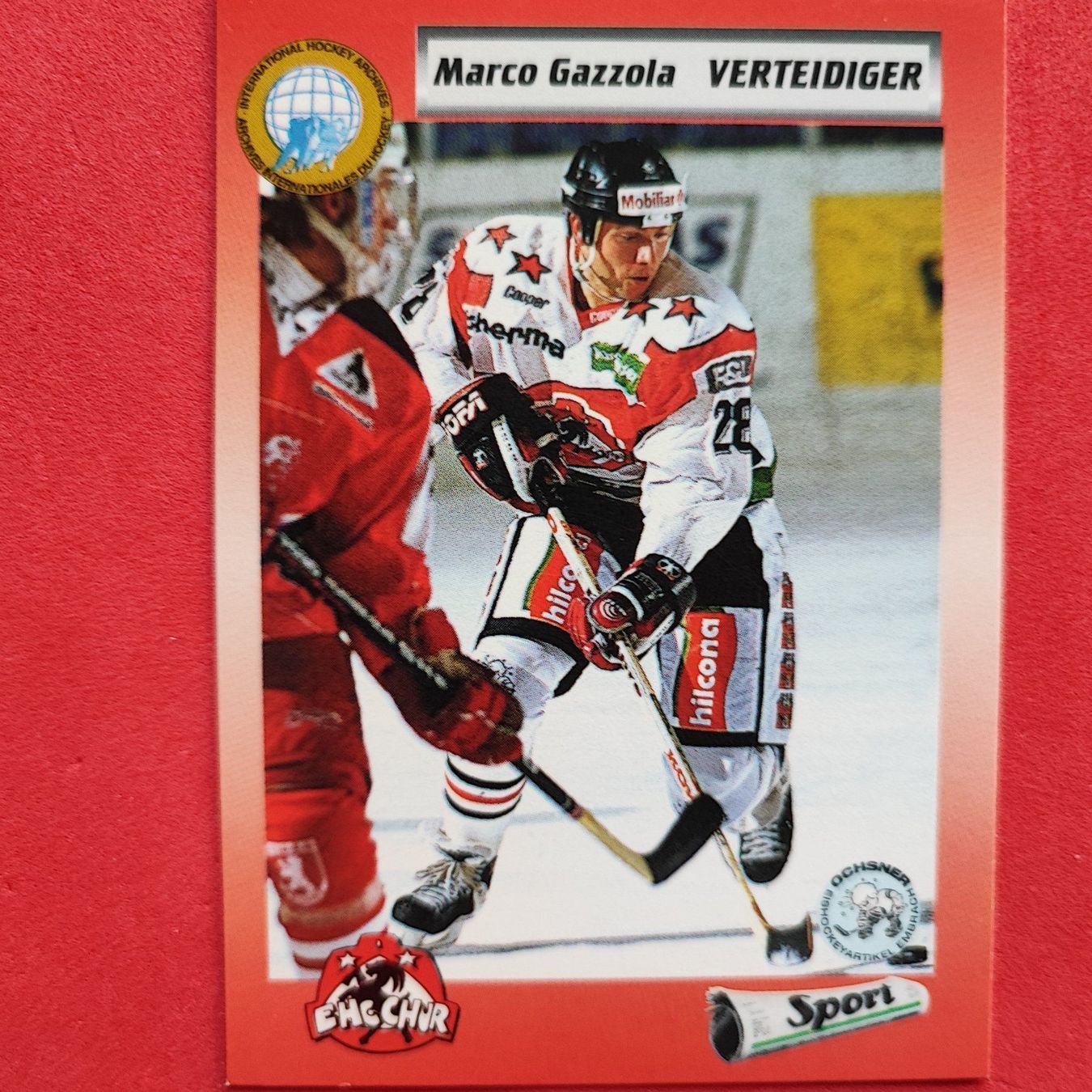 Sammelbilder & Trading cards: Marco Gazzola - EHC CHUR - 1993/94 – Gebraucht aus Dübendorf von kb86_MOVIE