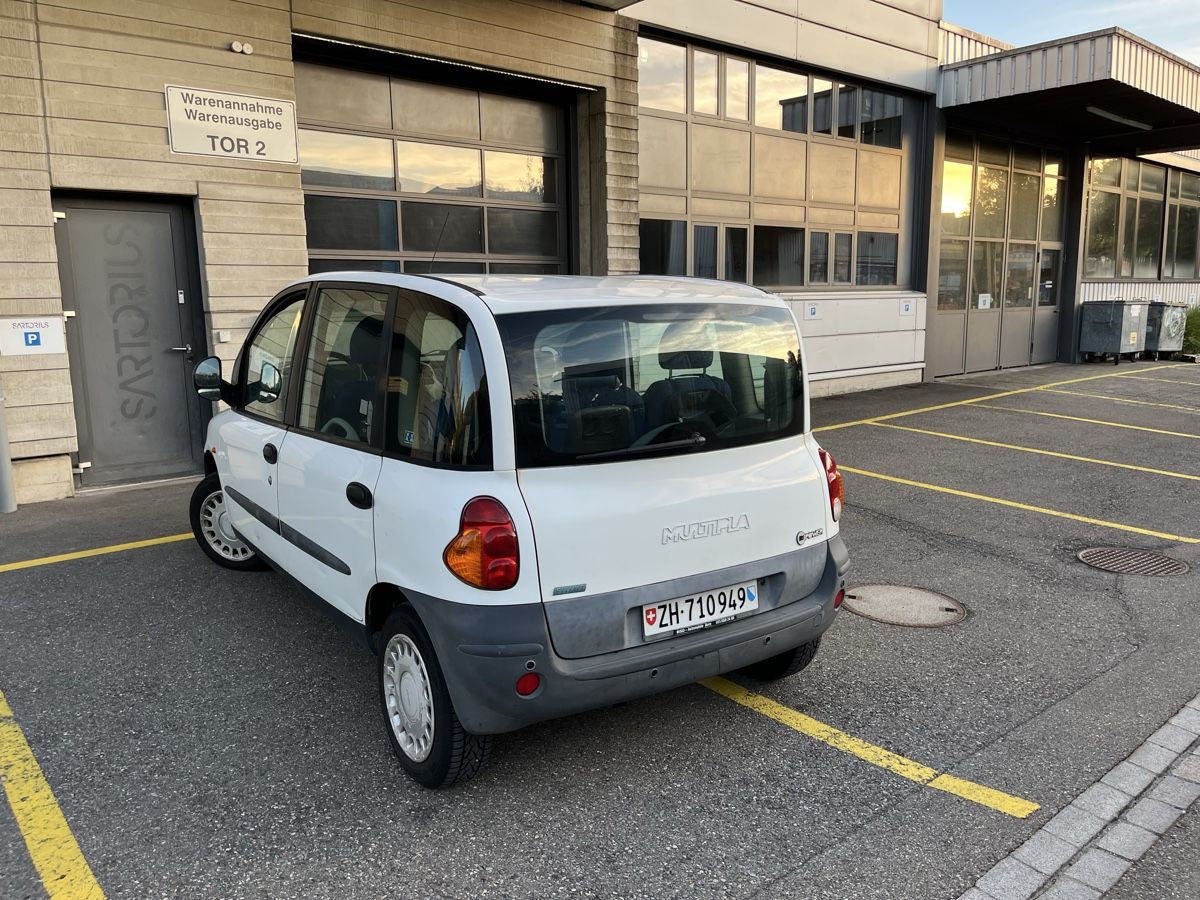Fiat Automobili: Auto Fiat Multipla bipower weiss 2001 – Usato da Effretikon venduto da tig_sg2m 7