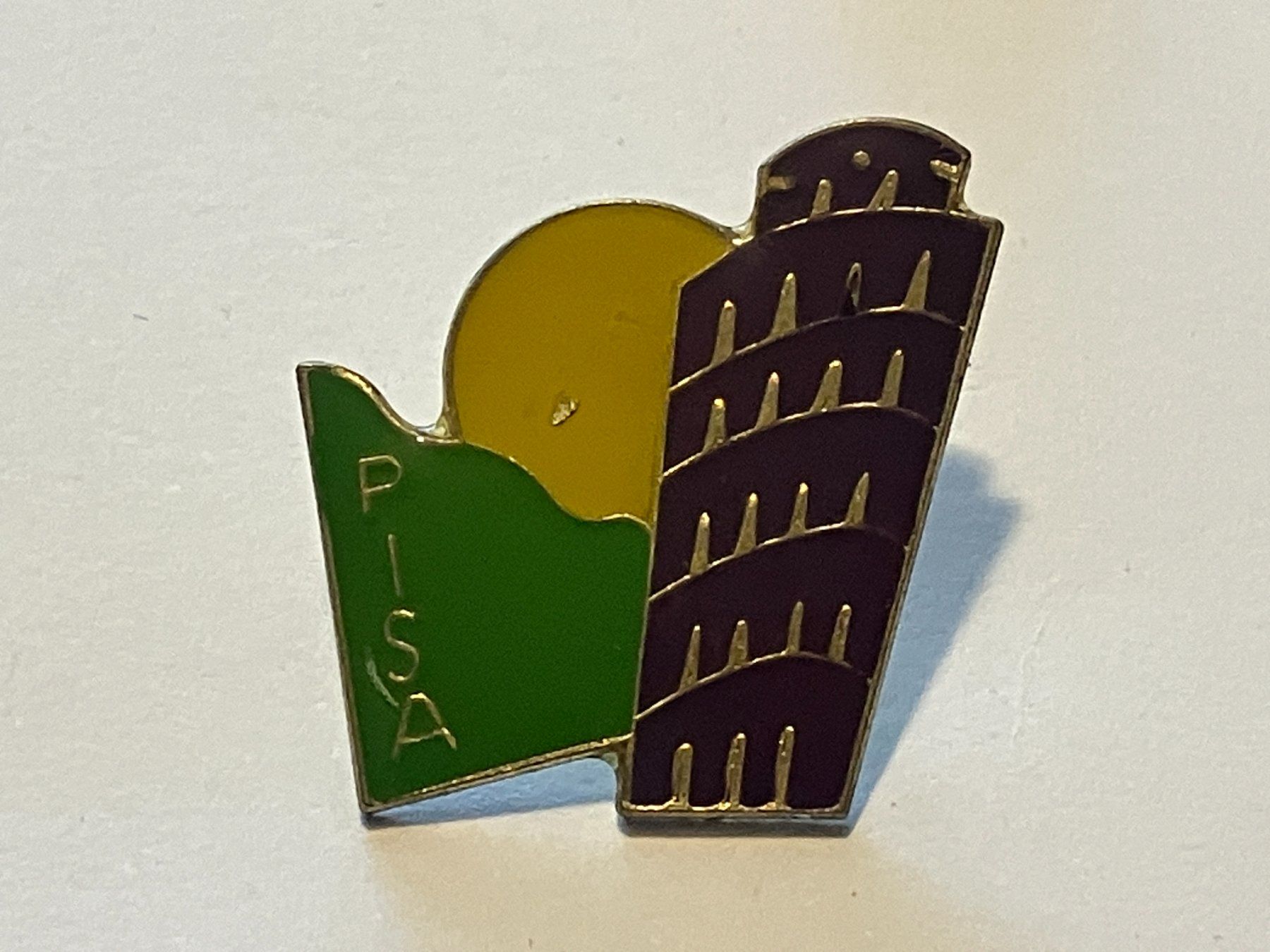 Plaketten & Abzeichen: 1 Pin Pisa Italien – Gebraucht aus Basel von djwwpp