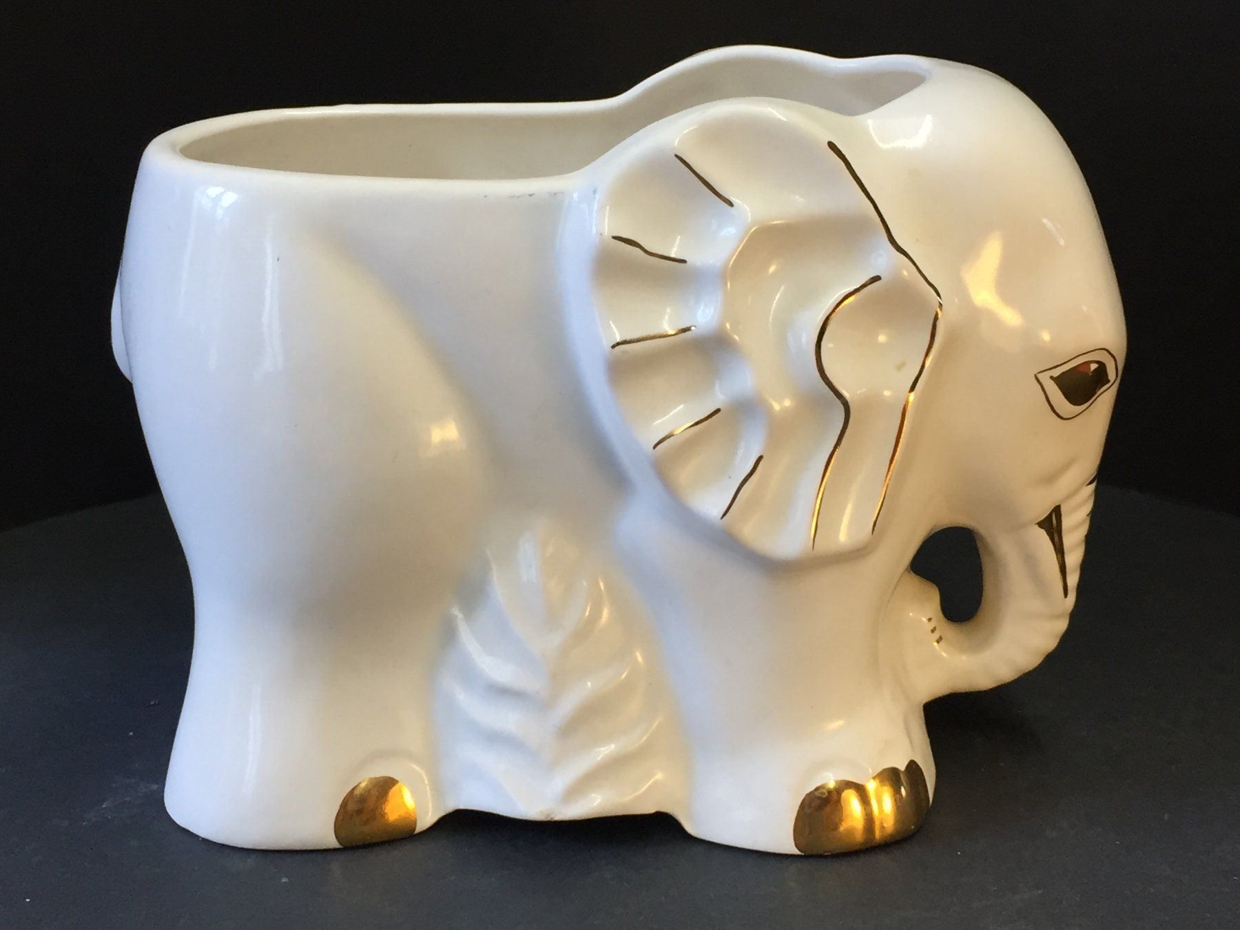 Vasi & Recipienti: Elefant Vase aus Keramik – Usato da Schaffhausen venduto da vintageville 3