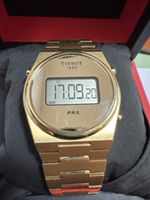 Montre Tissot PRX Digital Dorée Homme Bon état