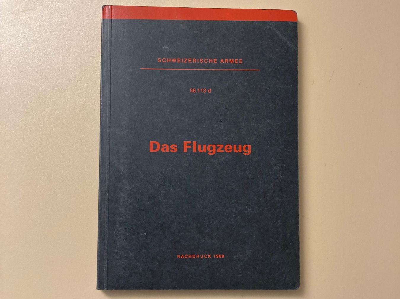 Libri: Reglement: Das Flugzeug (1968) - Schweizer Luftwaffe – Usato da Brütten venduto da Hst1 1