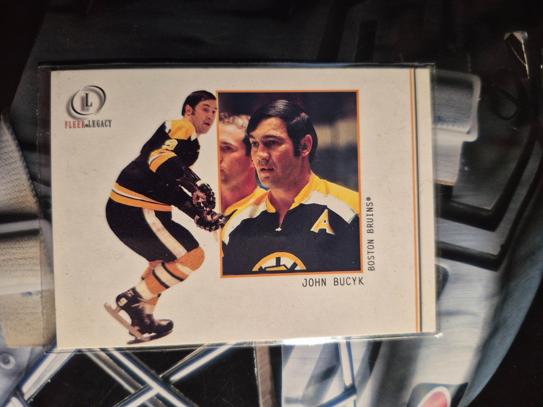 NHL Carte collezionabili: NHL John Bucyk Boston Bruins – Usato da Treiten venduto da Sauber73