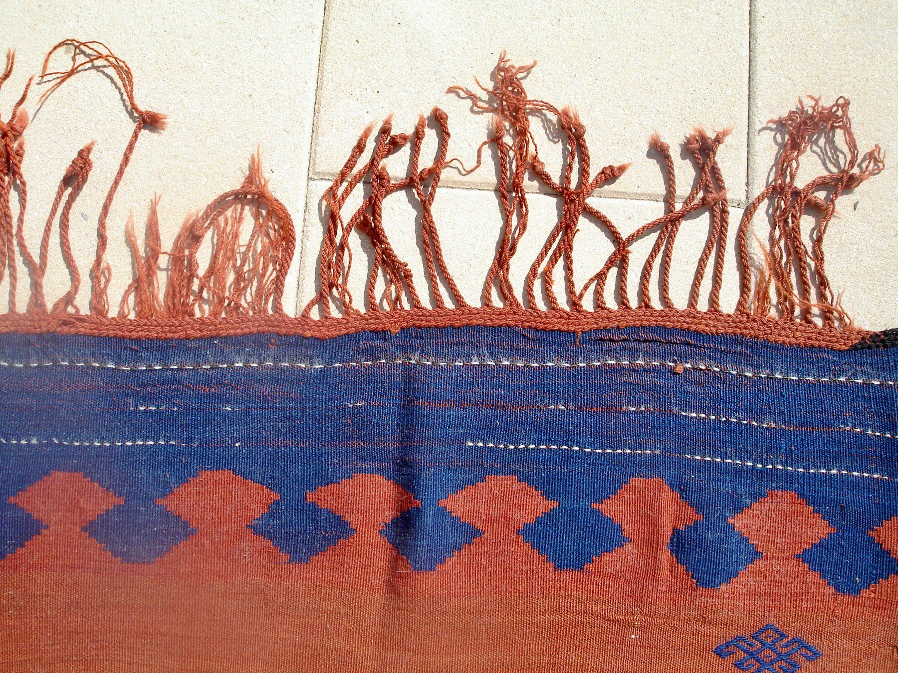 Kelim Tappeti: Kelim antik, um 1900, 200 x 188 cm – Usato da Bolligen venduto da JaMiJe 8