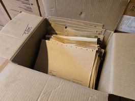 Posten gebrauchte Hängeregistermappen ab 1.-