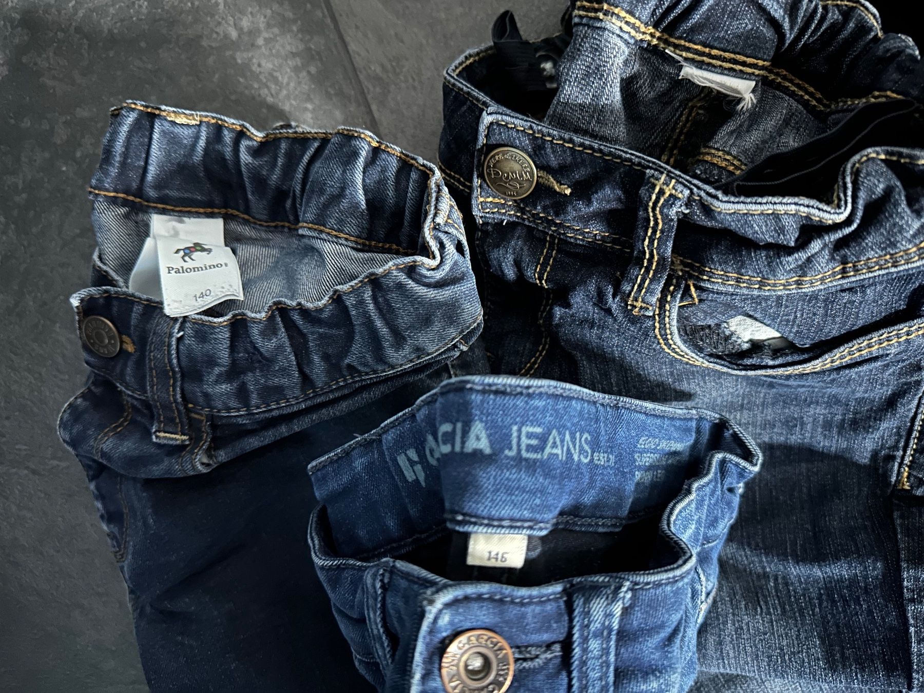 Hosen: 6 Jeans Hosen Gr 140 – Gebraucht aus Thal von Greentea1 2