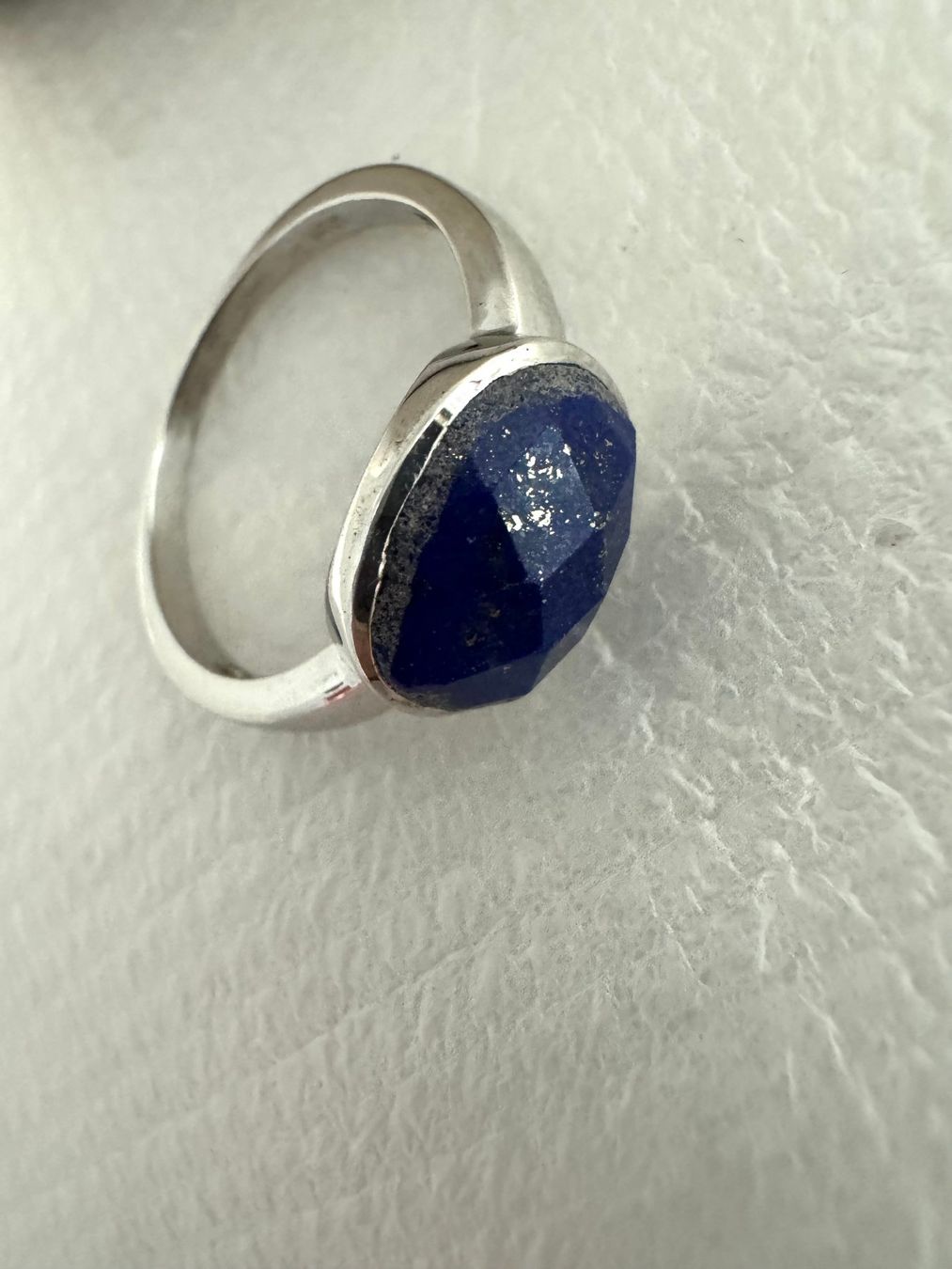 Anelli: Ring Lapislazuli 925silber – Nuovo (secondo la descrizione) da Biberist venduto da tl-schmuck