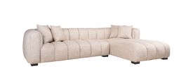NEW‼️RICHMOND INTERIORS Sofa Novaro cream tweed lounge right