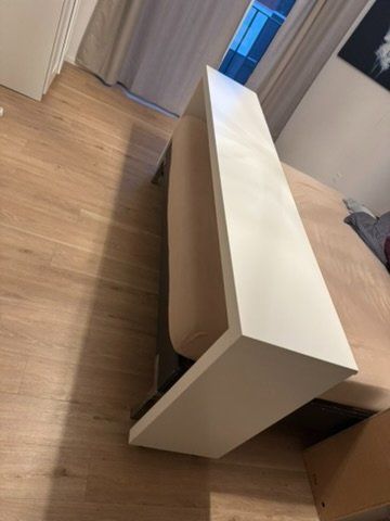 Tavoli: IKEA Überbetttisch / Sideboard / Weiss – Usato da Staufen venduto da jei_7bfb 2