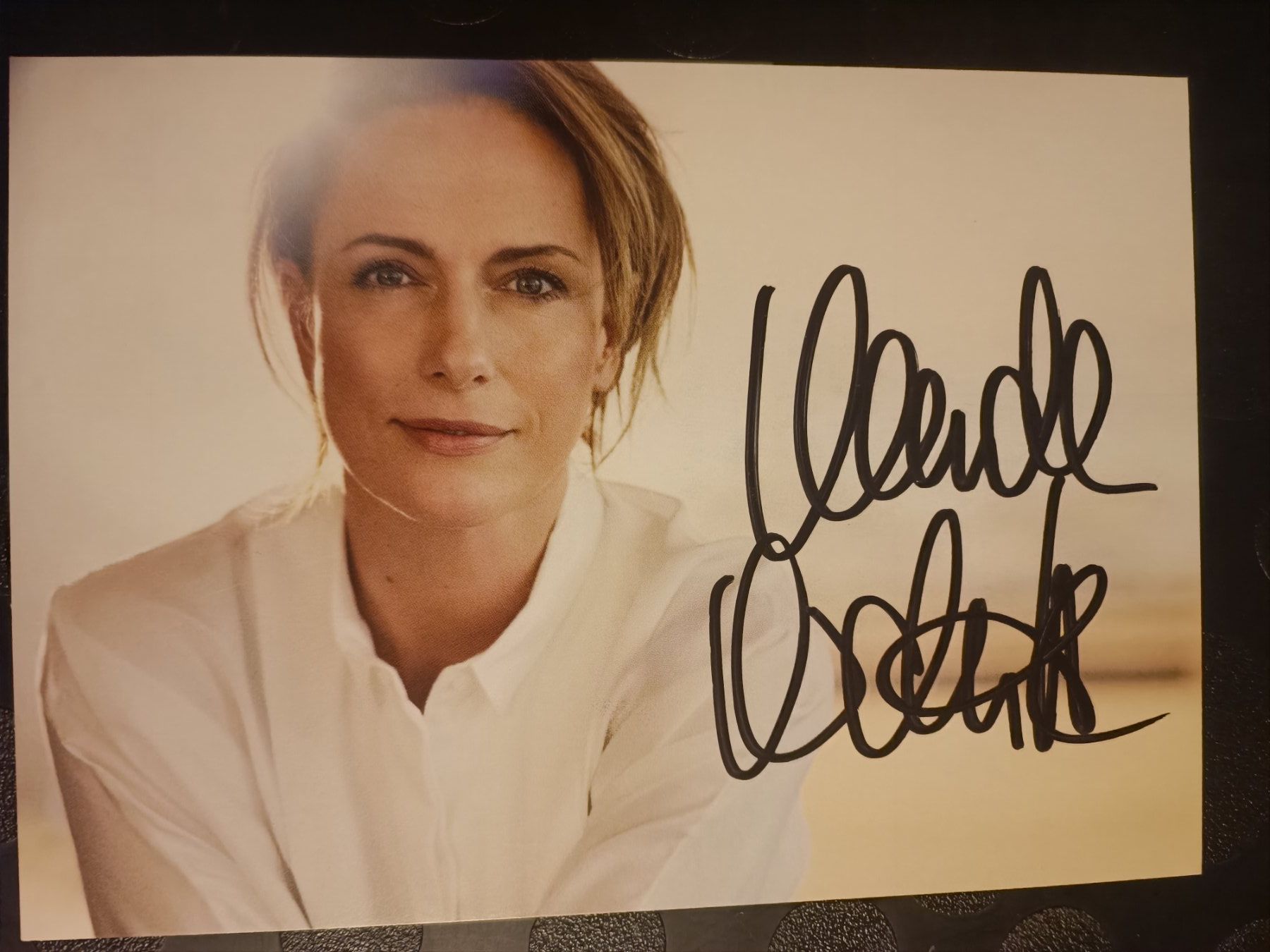 Autografi: Claudia Michelsen - signierte Autogrammkarte – Usato da Menziken venduto da Artographs