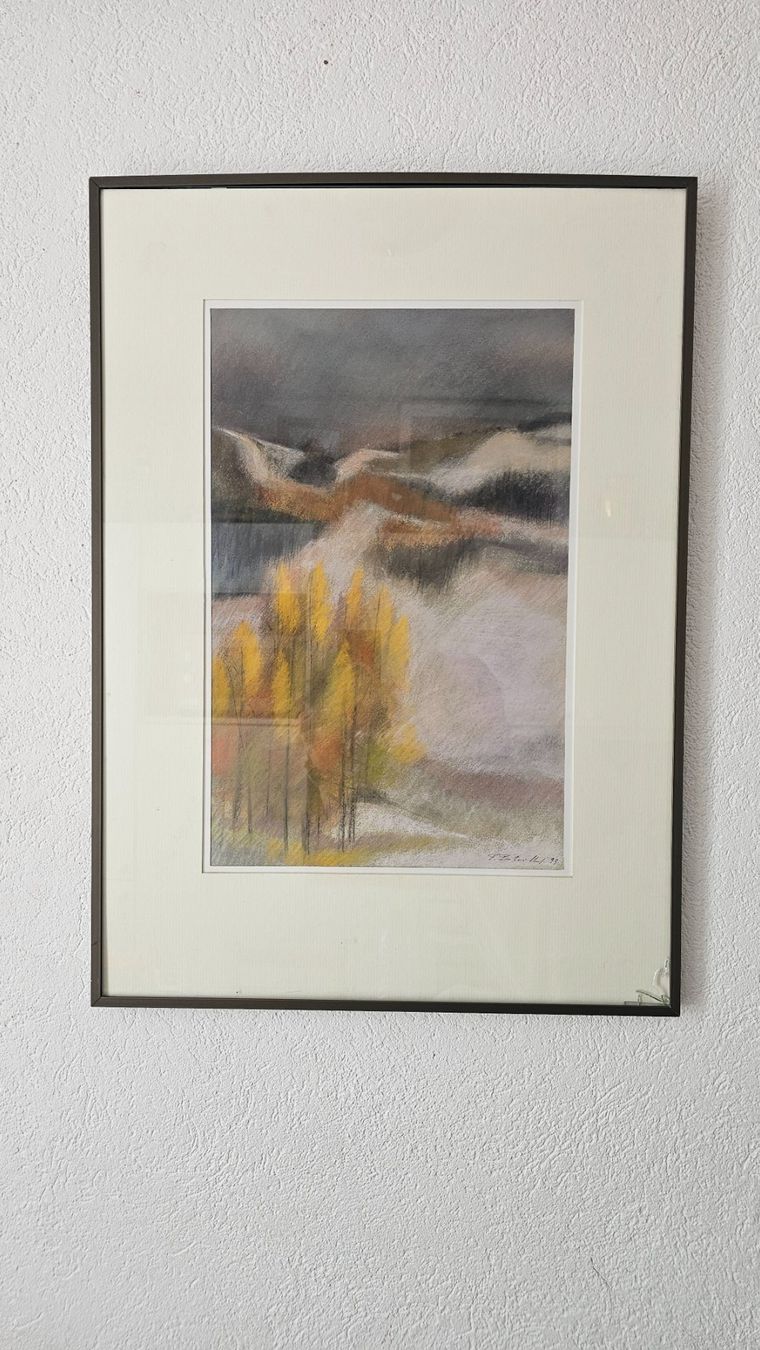 Dipinti: Pierre BATAILLARD (1927-2008) pastel – Usato da St-Prex venduto da sebgav