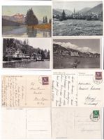 25 Alte CH Ansichtskarten, Postkarten