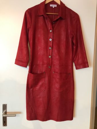 Leder Optik Kleid von Fuego Woman. Original preis 329,00