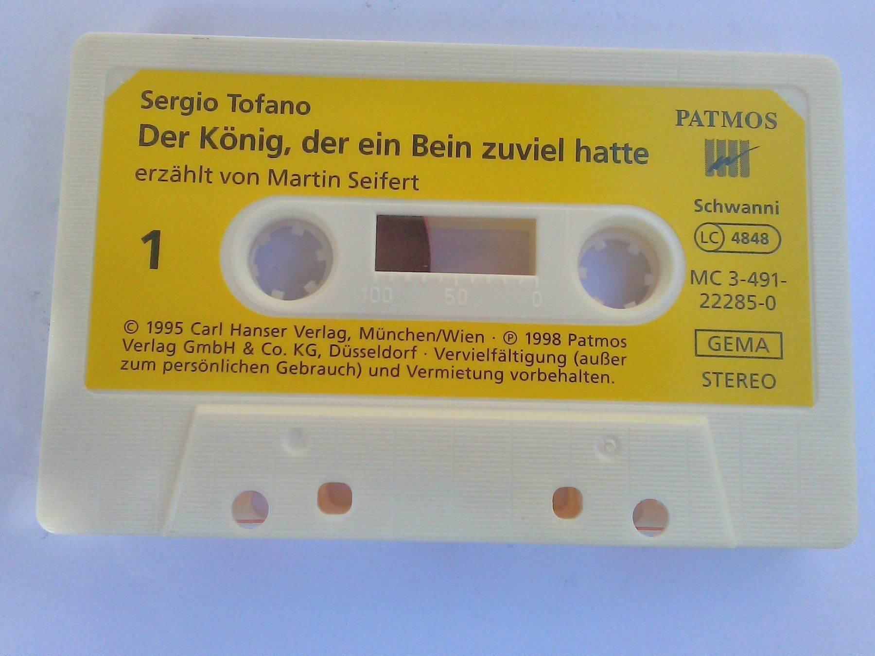 Musicassette: Der König der ein Bein zuviel hatte – Usato da St.Galllen venduto da elkaphone 2