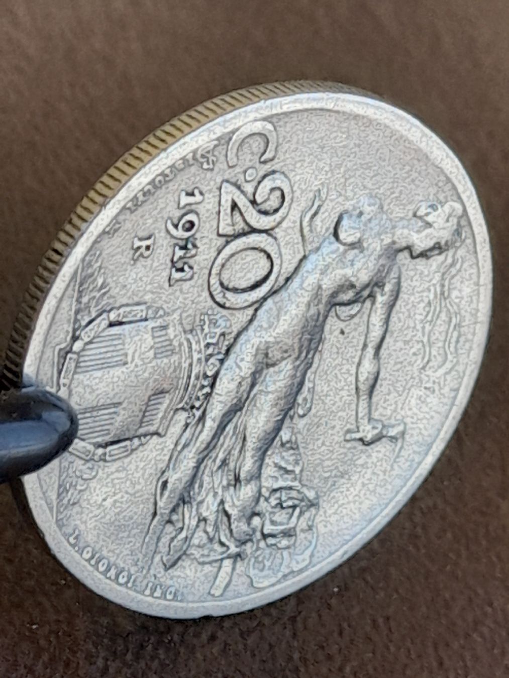 Alle Münzen: 20 Centesimi 1911 Italien – Gebraucht aus Basel von Basel_20 3