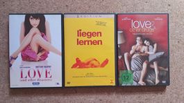 DVD´s Sammlung - 3 Stück Liebe etc.