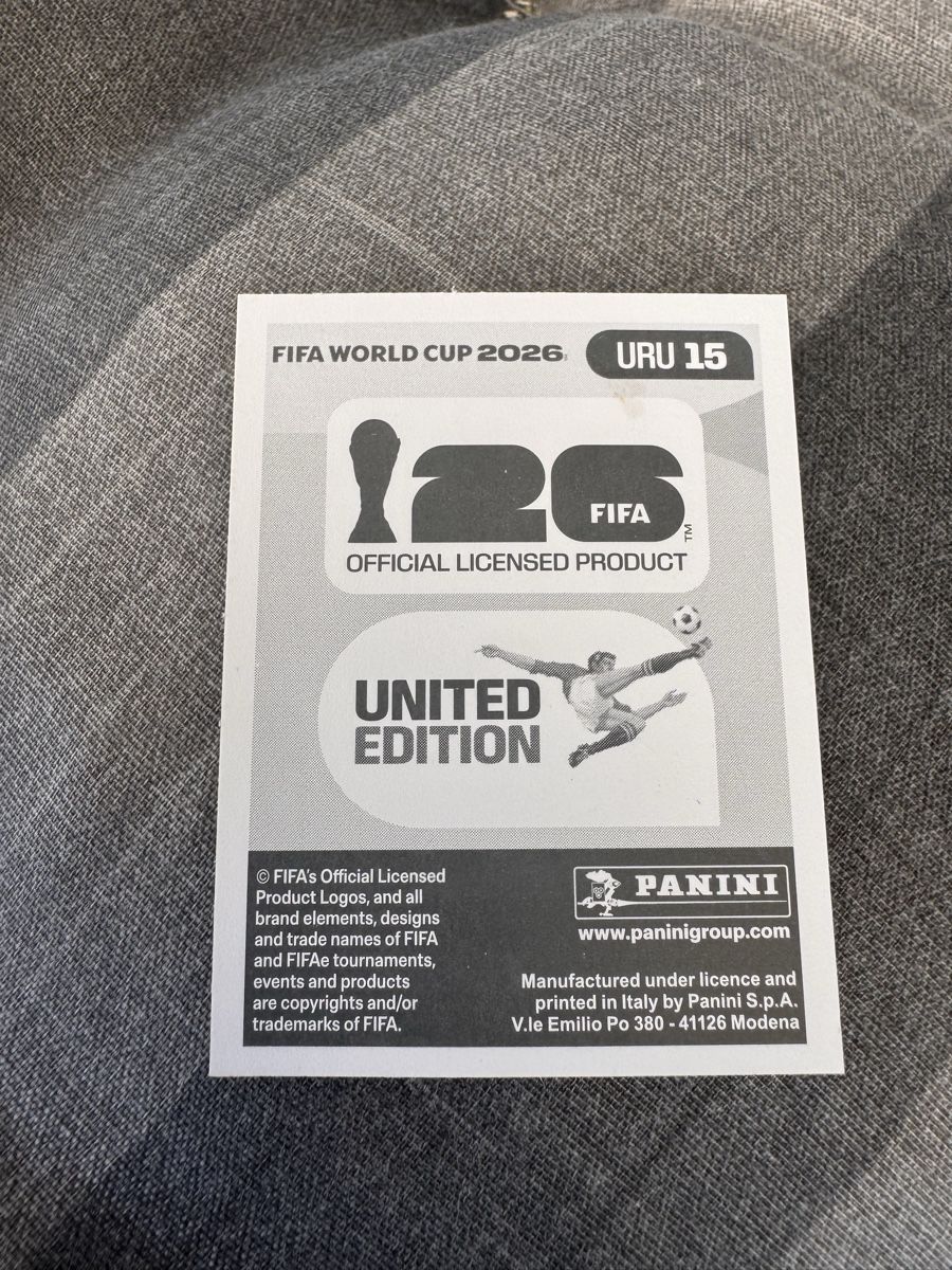 Panini Carte collezionabili: Panini - WM 2026 - URU 15 - Sticker – Nuovo (secondo la descrizione) da Wetzikon ZH venduto da thayreen 1