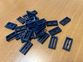 Lego 28x Gitterli (2412) dunkel blau