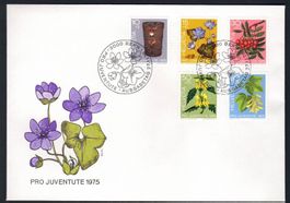 Pro Juventute 1975 FDC