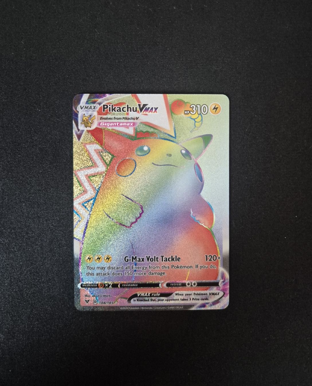 Pokémon Sammelbilder & Trading cards: Pikachu VMAX Vivid Voltage 188/185 – Neu (gemäss Beschreibung) aus Sementina von PokeLombre