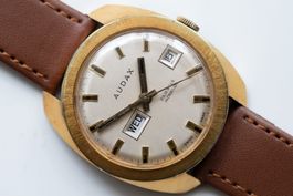 Ronda Cal. 1237 - Audax Day/Date Herrenuhr/Sammleruhr -1T
